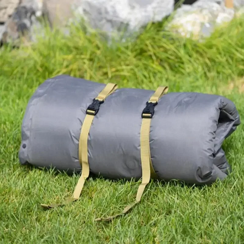 sangles de bagages en nylon, 1/2 pièces, sangle de sac de taille, ceinture de sport de plein air, boucle décontractée, accessoires tactiques multifonctionnels