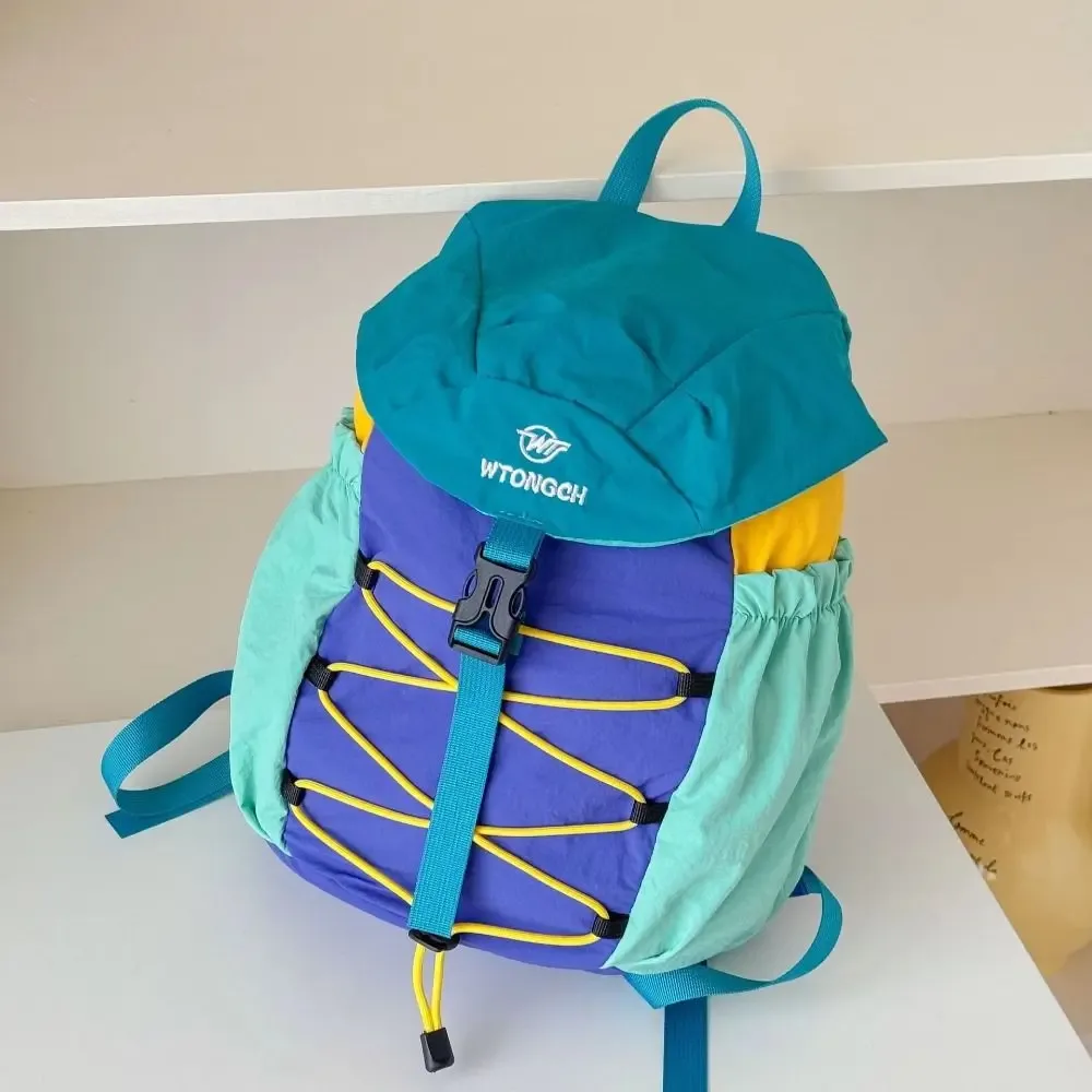 sac à dos de sport créatif à cordon de serrage, léger, grande capacité, résistant à l'usure, fermeture à cordon de serrage