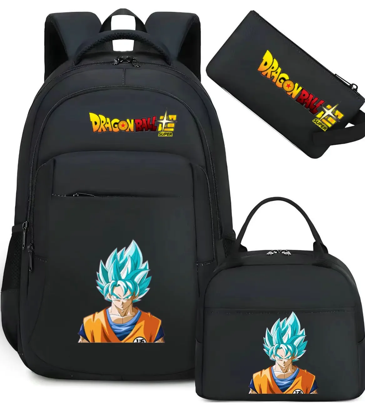 sac à dos dragon ball, sac d'école camouflage, grande capacité, pour lycéens, garçons et filles, mochila de voyage