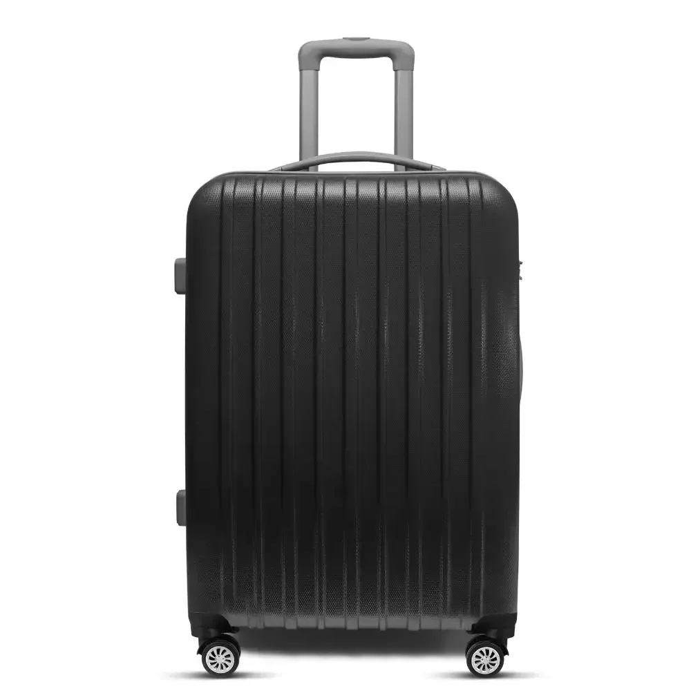 4 roues universelles pour valise, roulettes pivotantes à 360 degrés, pièces de rechange, roulettes silencieuses noires pour valise à roulettes