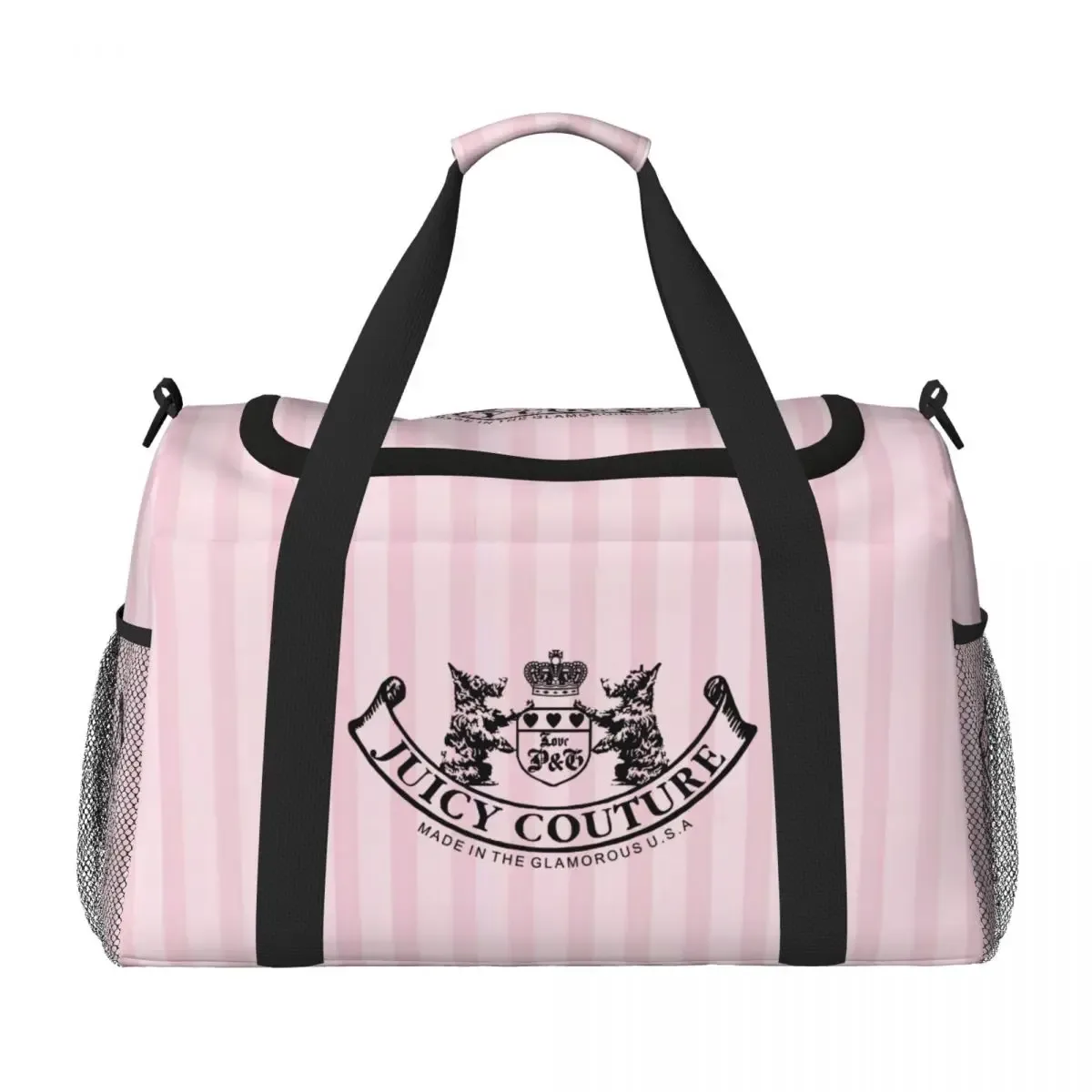 j-juicy-c-couture sac de voyage unisexe, sac à bandoulière, sac de cabine, sac fourre-tout grande capacité, sac de week-end, sac de sport