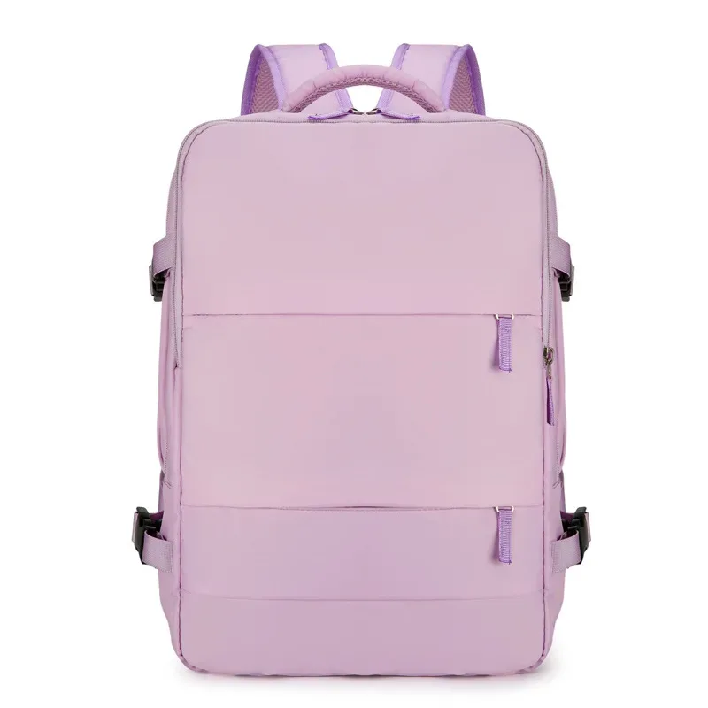 sac à dos de voyage multifonctionnel de grande capacité, sac à dos extensible pour ordinateur portable avec port de chargement, sac à dos d'affaires pour femmes