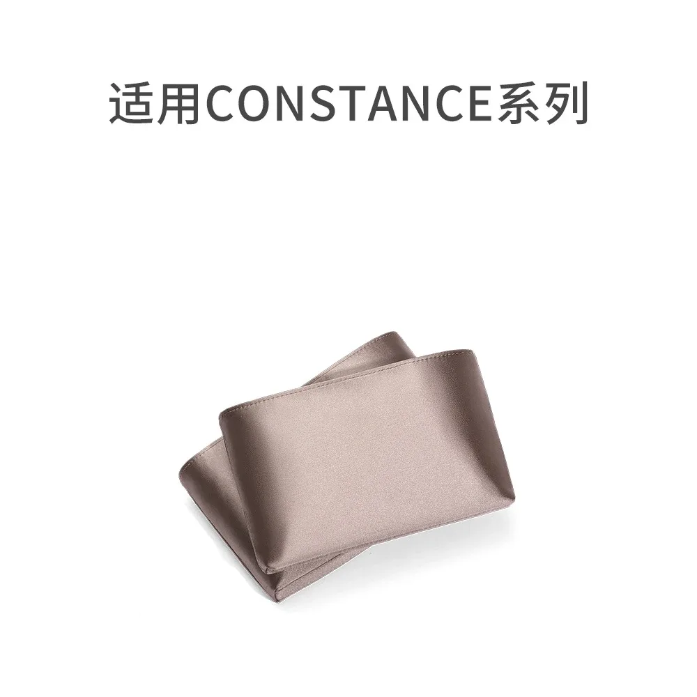organisateur de sac de haute qualité pour hermes constance, sac de rangement intérieur en satin d'acétate, sac à cosmétiques, sac de doublure, sac de support