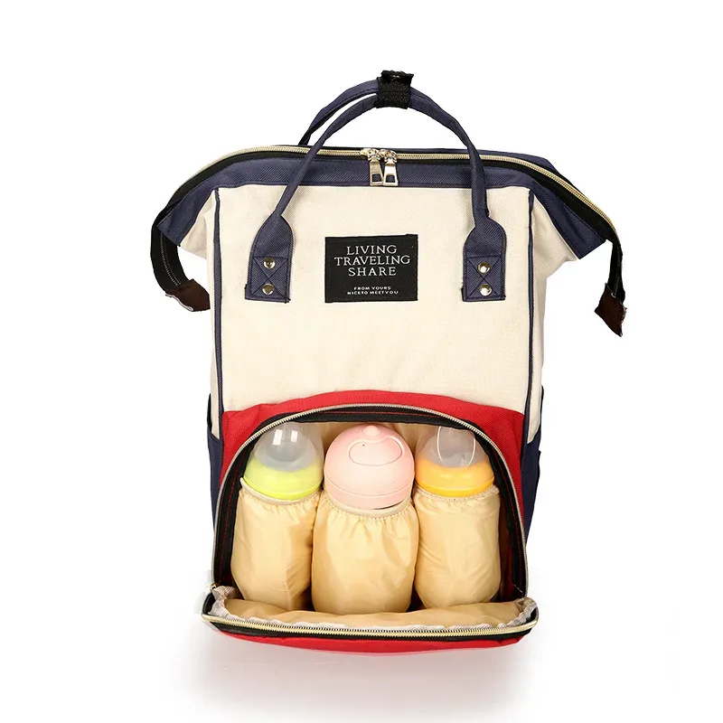 sac à couches pour bébé de grande capacité, sac à dos de voyage étanche multifonction, fourre-tout à couches pour maman et papa,