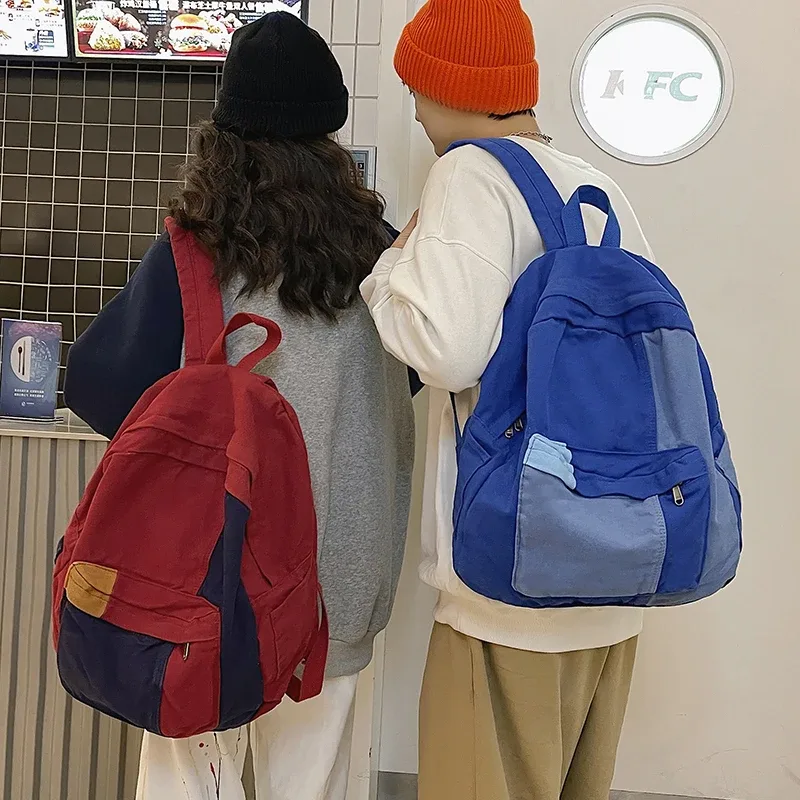 sac à dos en toile à panneaux pour femmes, sacs de livre de voyage kawaii pour filles, sacs à dos pour ordinateur portable imprimés lady, sac à dos de voyage mignon, cartable