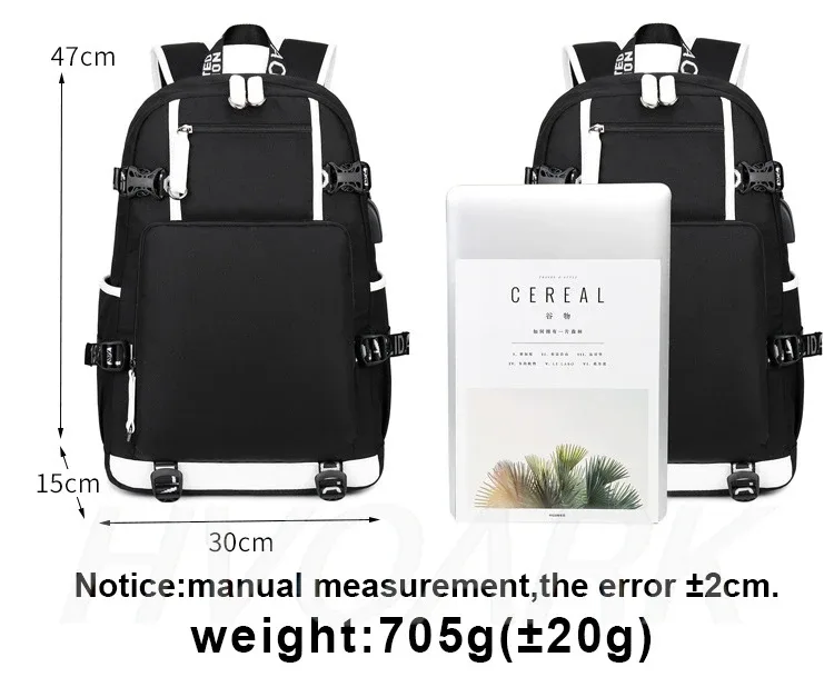 scp secure contain protect sac à dos pour fille et garçon, cartable, grande capacité, sac pour ordinateur portable, étanche, multifonction, chargement usb