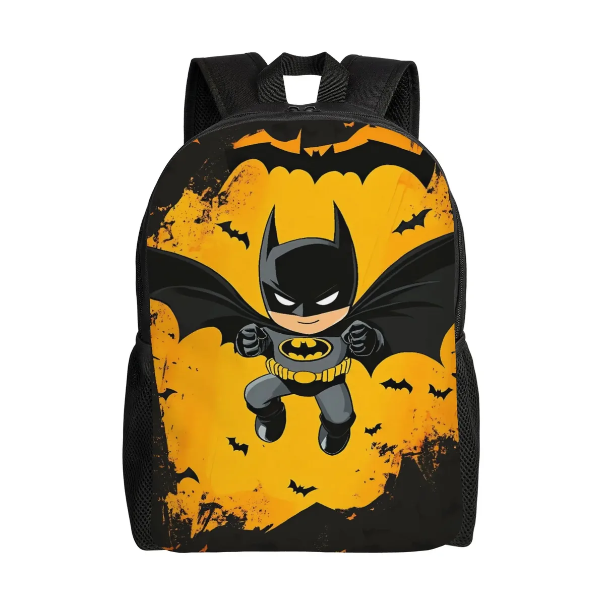 sac à dos de randonnée imprimé en 3d b-batmans, sacs à dos souples personnalisés pour hommes, joli sac à dos pour lycée