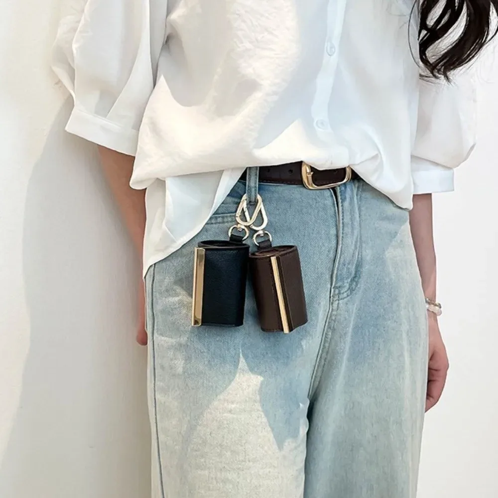 mini sac fourre-tout porte-clés réutilisable, grande capacité, sac de courses pliable et écologique, porte-clés, sac léger extensible et réutilisable