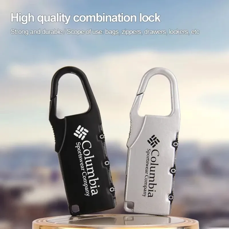 nouveau cadenas à combinaison en alliage pour sacs à fermeture éclair, sacs à dos, sacs à main, tiroirs et armoires – outil de verrouillage pour bagages