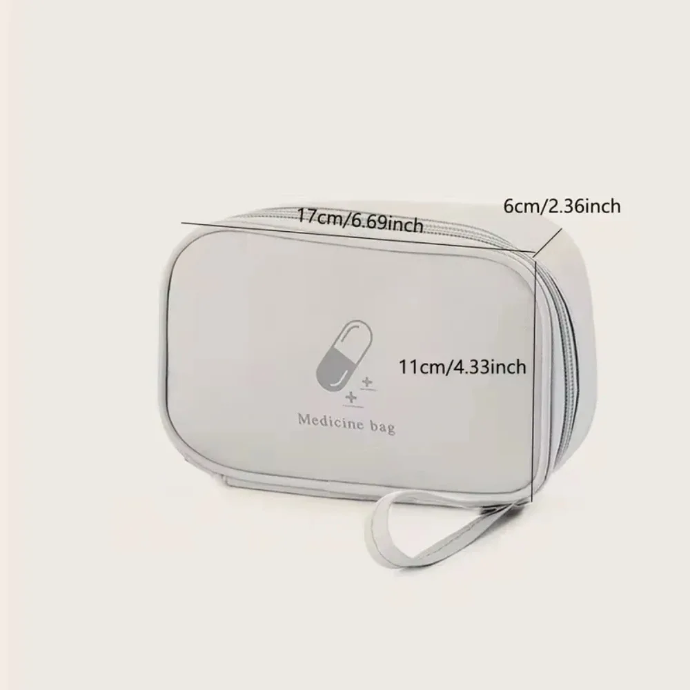 sac de rangement de médicaments de grande capacité, kit médical portable, trousse de premiers soins à domicile, sac de survie, sac d'urgence pour voiture