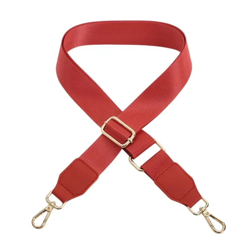 bandoulière o sac ceinture réglable sac à bandoulière poignée tissé polyester sac bandoulière couleur unie simple sac à bandoulière poignée