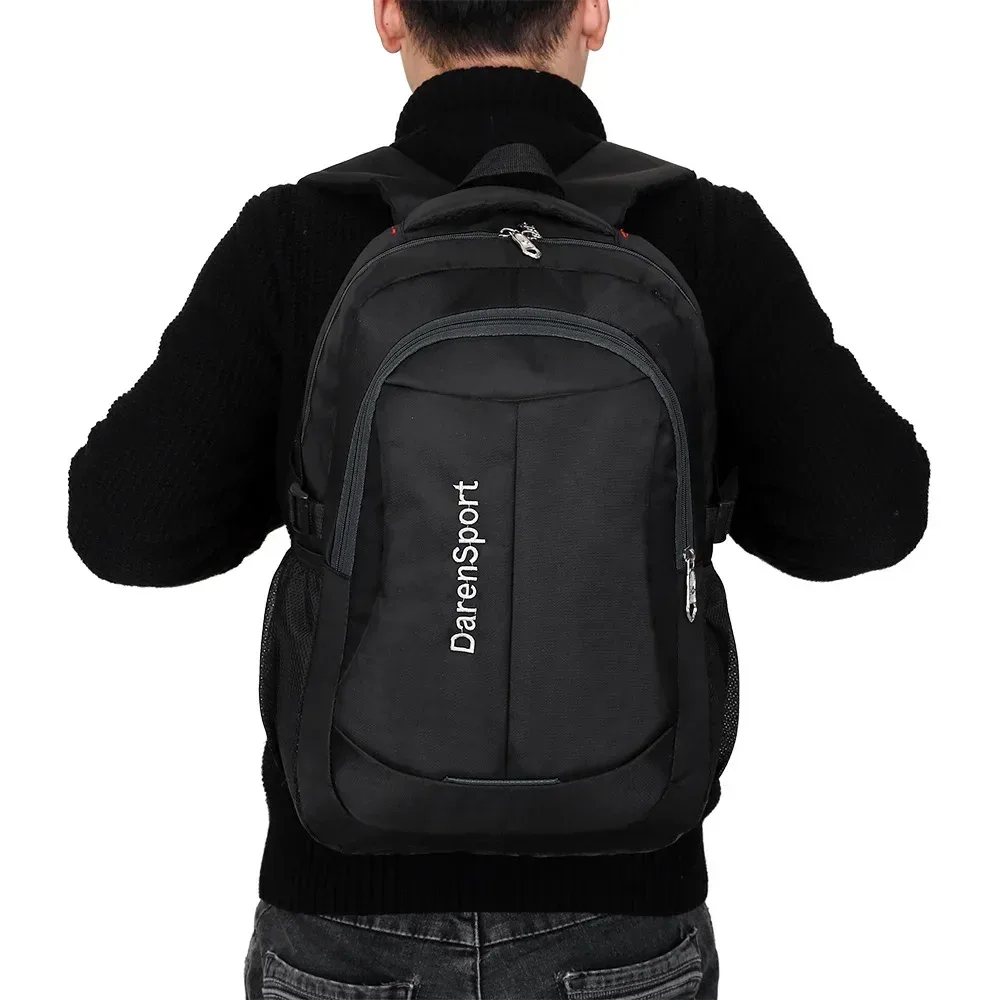 oxford – sac à dos à bandoulière léger et étanche pour ordinateur portable de voyage, grande capacité, résistant à l'usure, sac d'école pour étudiants