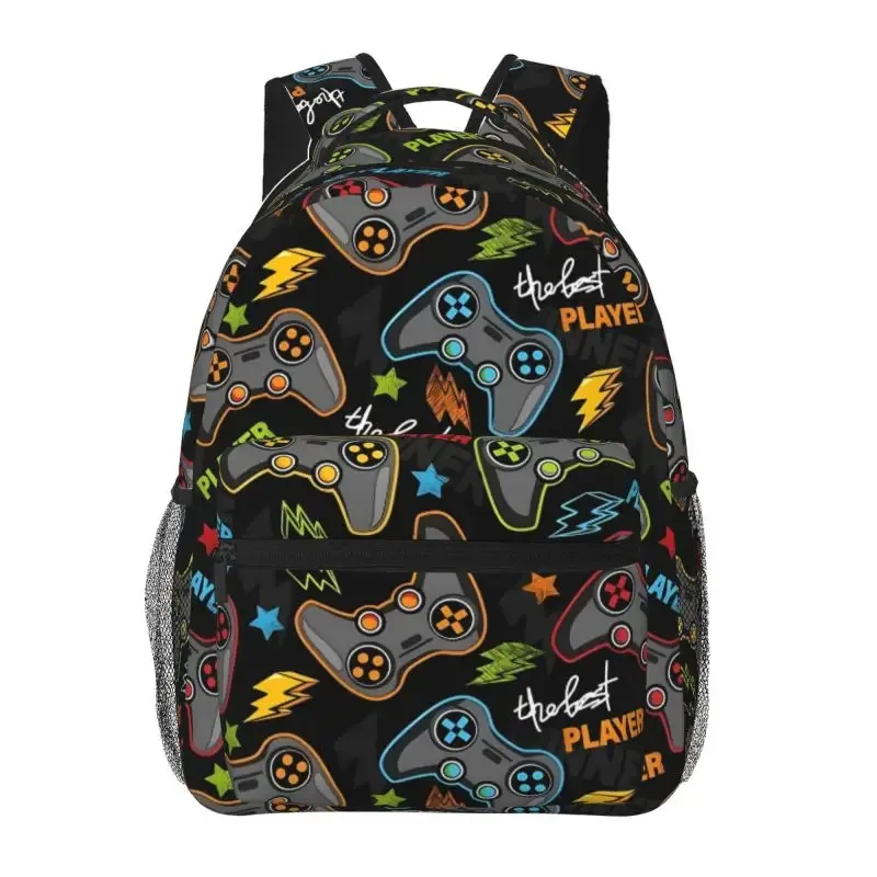 sacs à dos pour manettes de jeu pour garçons/filles, meilleurs cadeaux pour enfants, sacs pour ordinateur portable à dessin animé 2d, cartable pour adolescents, loisirs en plein air
