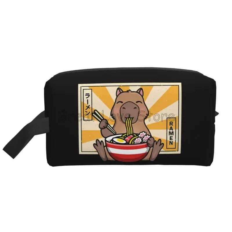 mignon capybara be cappy voyage sac cosmétique grande capacité pochette de maquillage étanche accessoires de toilette organisateur pour femmes filles
