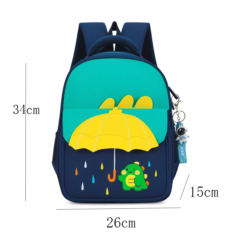 sac à dos parapluie mignon pour garçons et filles de maternelle, personnalisable avec nom, petit cartable pour enfants, nouveau sac à goûter de dessin animé pour la journée des enfants