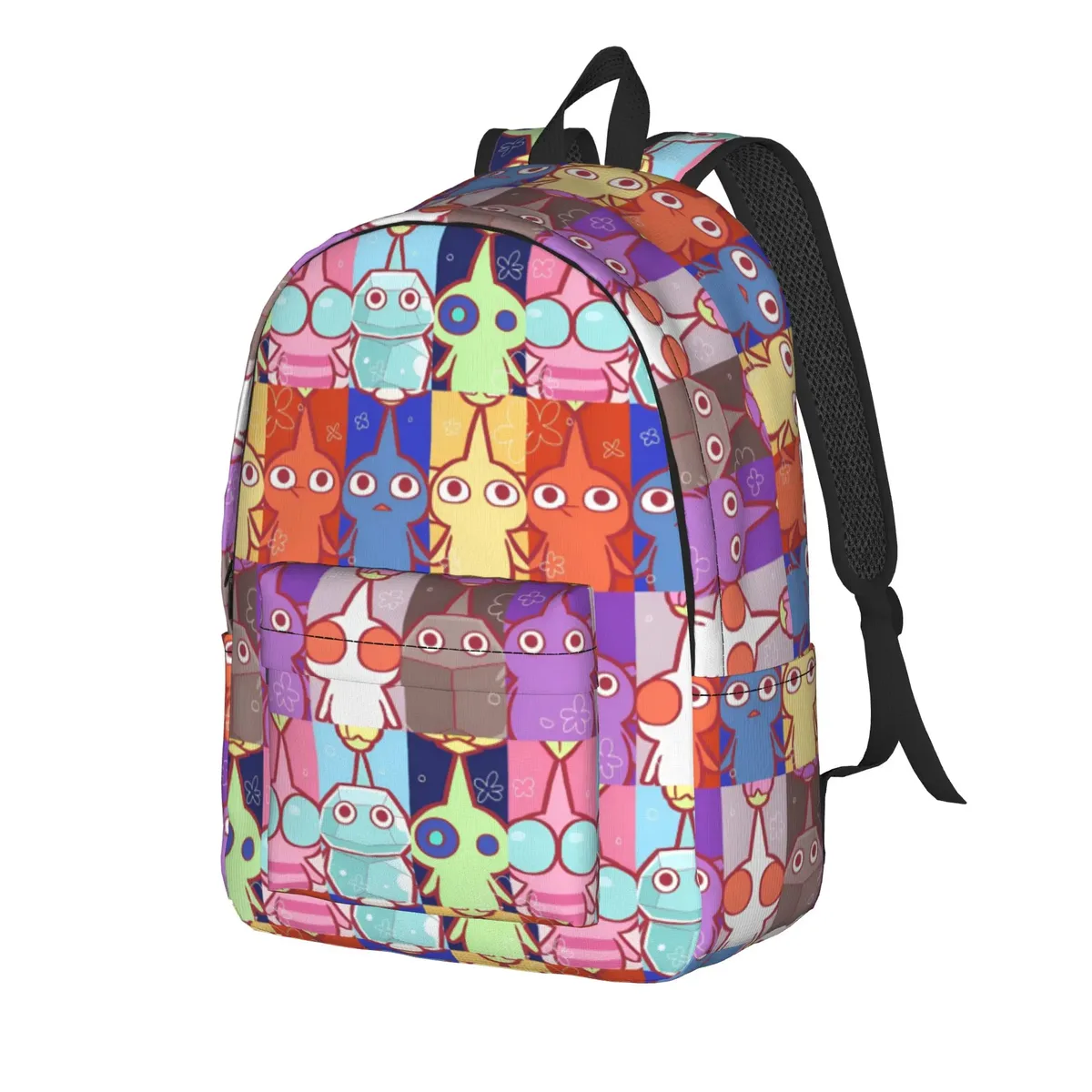 Pikmins Cool Backpack, sac à dos léger pour étudiants, sac à dos pour jeux vidéo, pour hommes et femmes, sacs en toile pour ordinateur portable