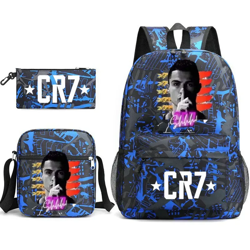 sac à dos de sport cr7 pour femmes et hommes, sacs à dos de voyage de qualité, sacs à livres, mochilas, sac à dos d'école pour étudiants