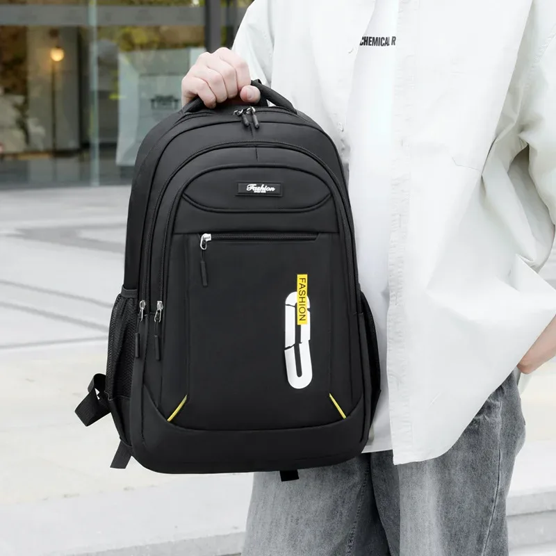 sac à dos universel tendance pour étudiants, de haute qualité, pour hommes d'affaires, sac d'école pour garçons, grande capacité, double épaule