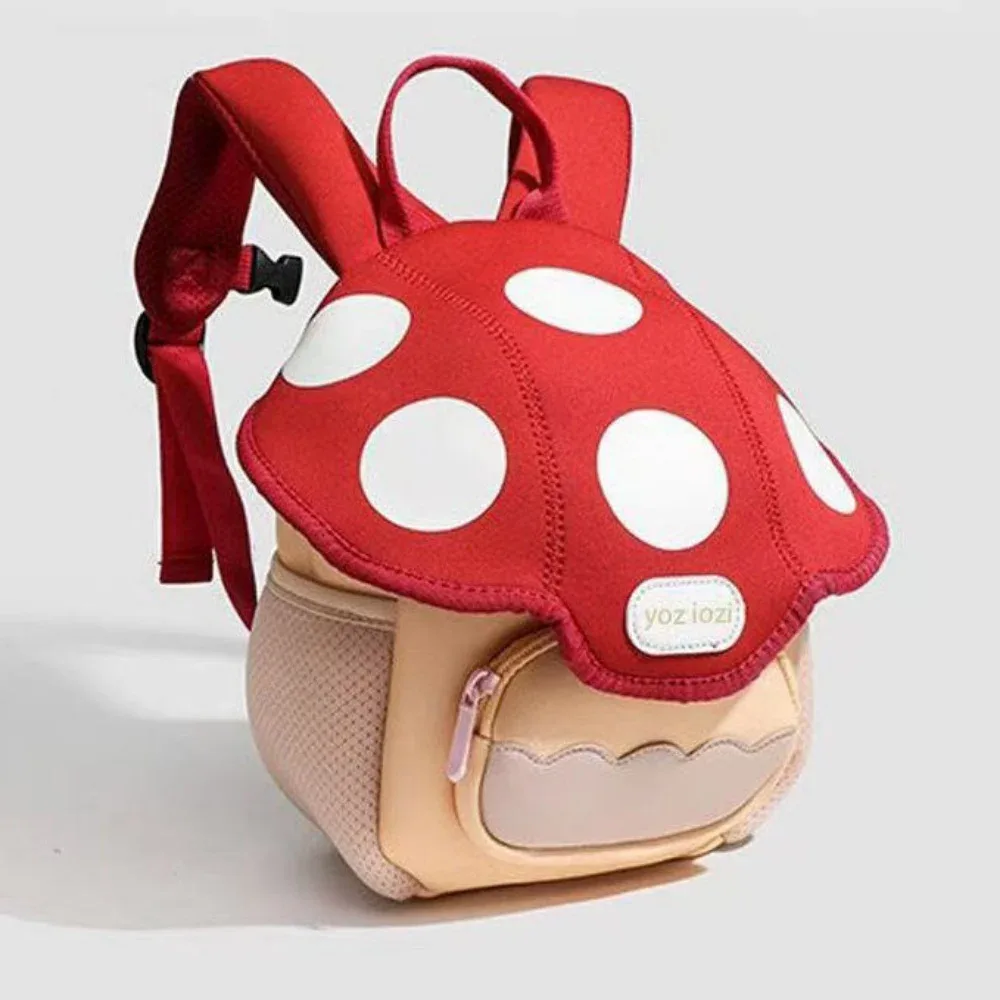 sac à dos champignon pour enfants en bas âge, mini sac de voyage mignon, cadeau d'anniversaire préscolaire pour filles et garçons