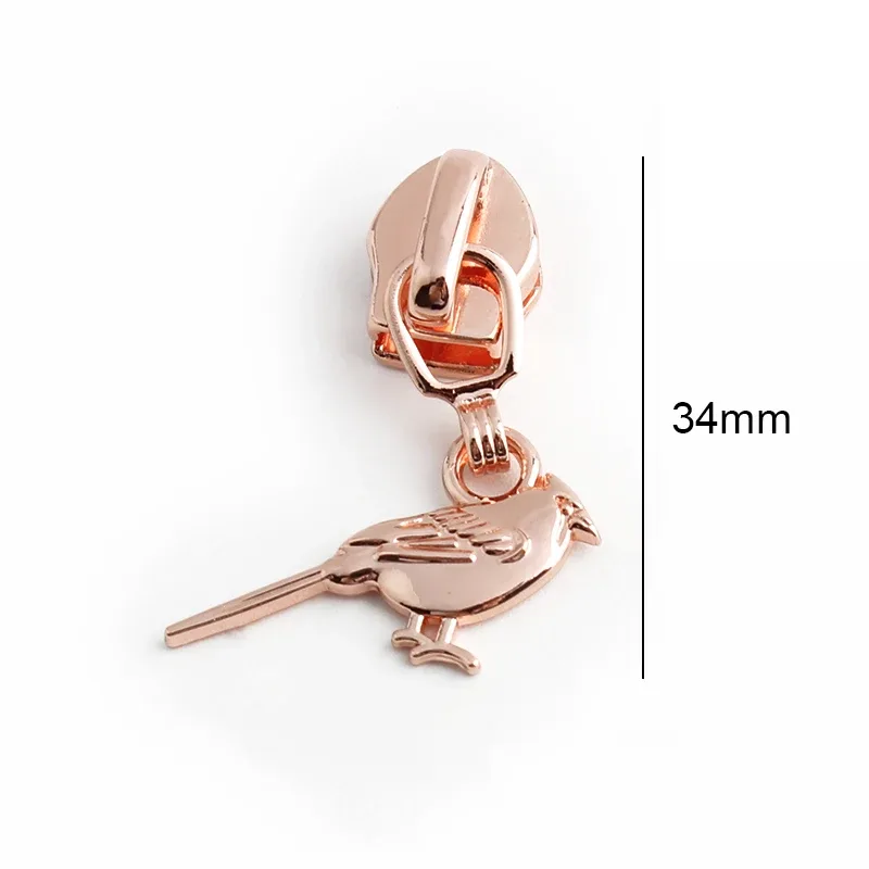 5/10/20 pièces 5 # curseur de fermeture éclair pour fermetures à glissière en nylon, sac à bande, extracteur de tête de fermeture, valise, kit de réparation de fermeture à glissière, accessoires de couture
