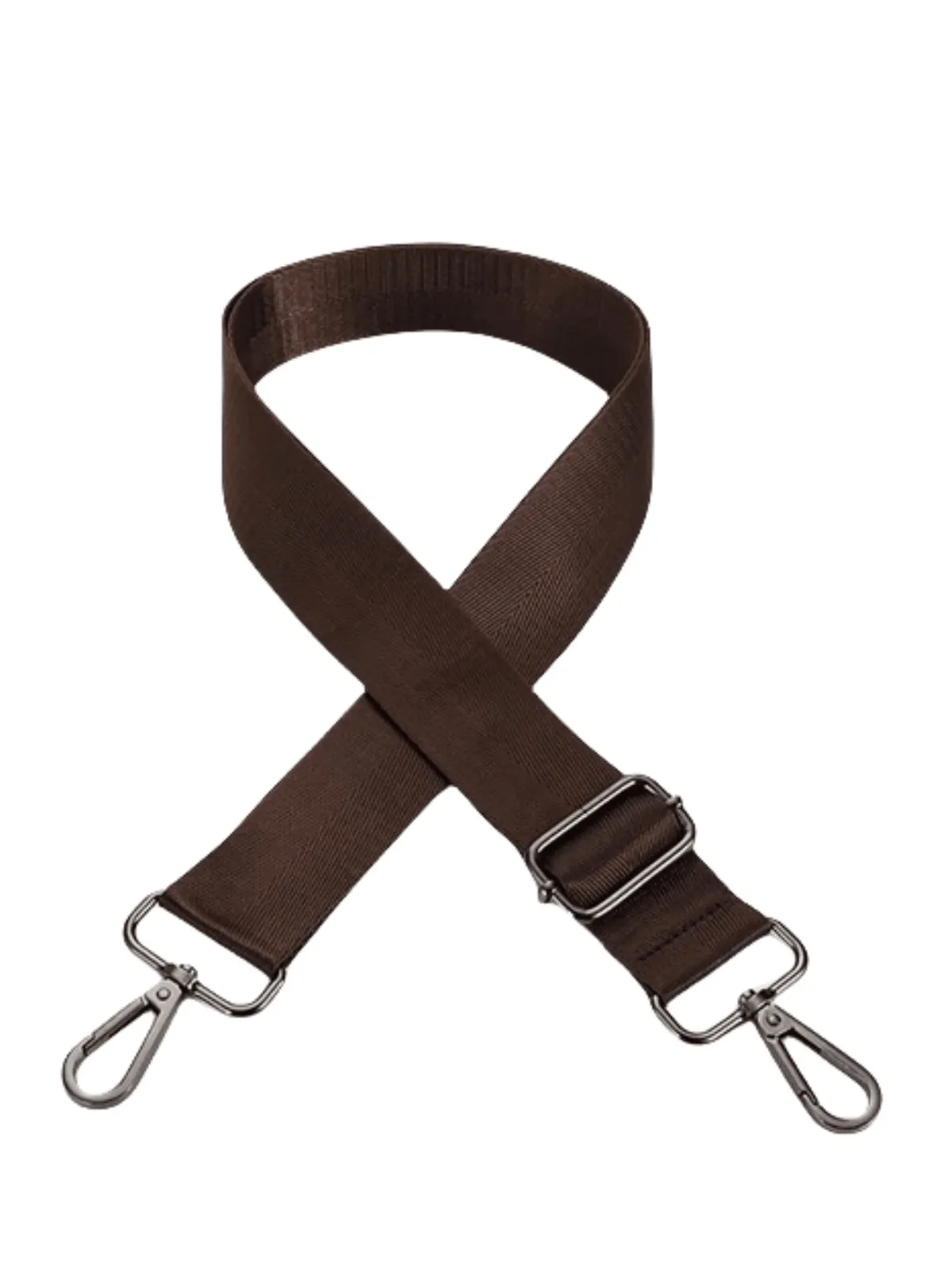 bandoulière o sac ceinture réglable sac à bandoulière poignée tissé polyester sac bandoulière couleur unie simple sac à bandoulière poignée