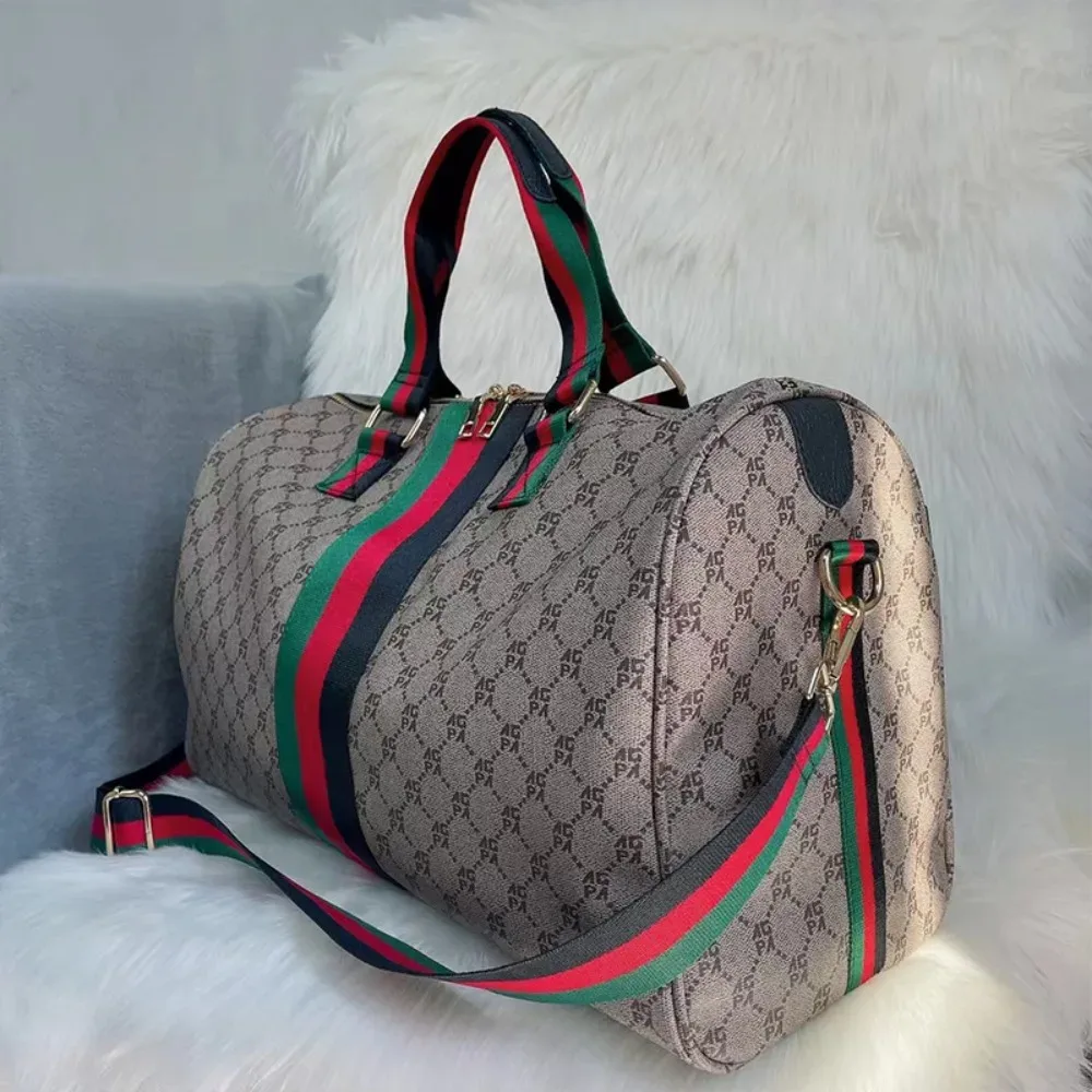 sac de voyage unisexe tendance grande capacité, sac à bandoulière polyvalent de marque de luxe, sac à main de créateur