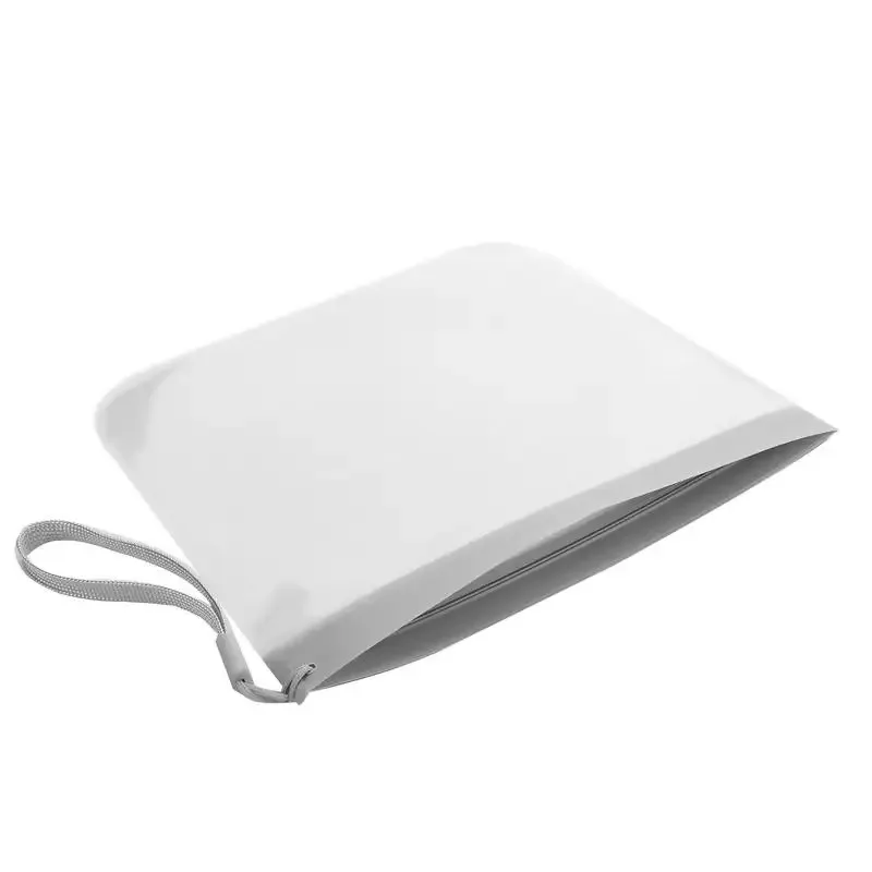 Sacs de toilette transparents, sac de maquillage de voyage, sac de toilette étanche scellé, sac de voyage portable, sacs de rangement multifonctions pour le nettoyage