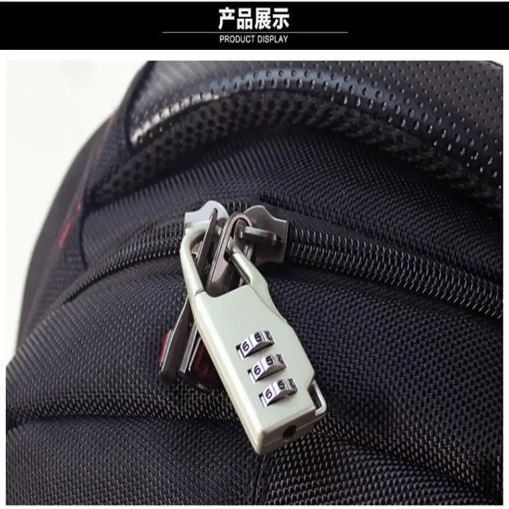 mini cadenas à bagages pour sac à dos, bloc sécurisé, serrure de valise, 3-251