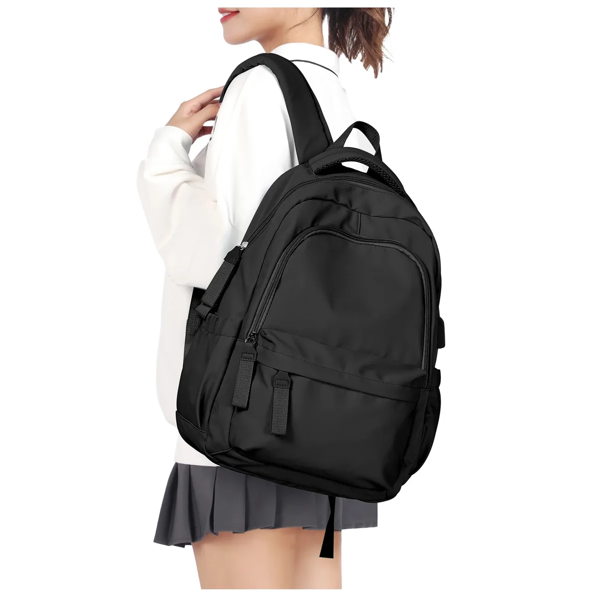 sac à dos pour ordinateur portable pour femme, sac à dos de travail antivol pour 14 pouces, sac à dos d'école pour infirmière, sac à livres pour adolescentes et garçons