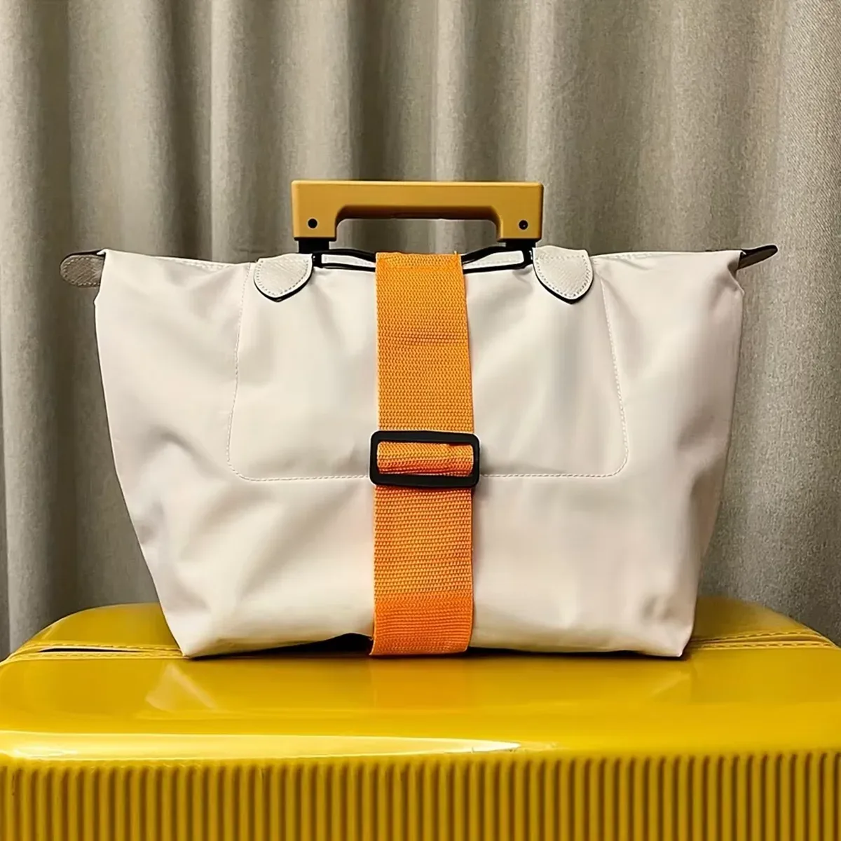 sangle de bagage réglable, sangle de connexion multicolore pour valise avec boucles élastiques pour sécuriser des sacs supplémentaires en voyage