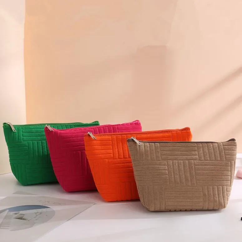 sac de maquillage en forme de seau, grande capacité, portable, pour voyage et maison, sac de rangement pour cosmétiques