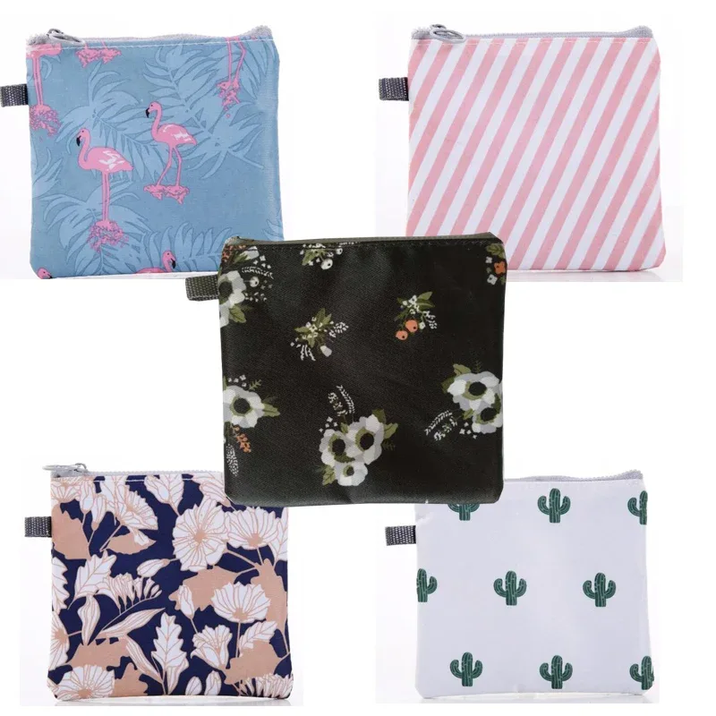1 pièce trousse de toilette et de maquillage pour femme, mignonne et tendance, indispensable pour le voyage, pour rouges à lèvres, serviettes hygiéniques et autres articles de toilette
