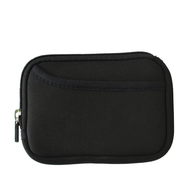 Petit sac de rangement en néoprène pour voyage, accessoires numériques, pochette pour gadgets, support pour écouteurs, sac Portable pour câble de données USB