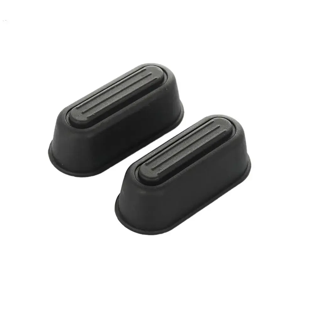 Patins de protection en plastique noirs pour bagages avec vis, support inférieur de valise, pièce de rechange universelle pour toutes les valises