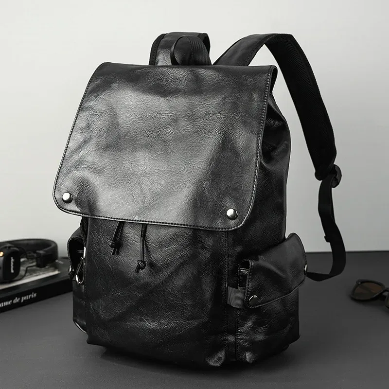 nouveau sac à dos homme 2026 – design tendance, grande capacité, idéal voyage et ordinateur portable, sac d'école souple de luxe