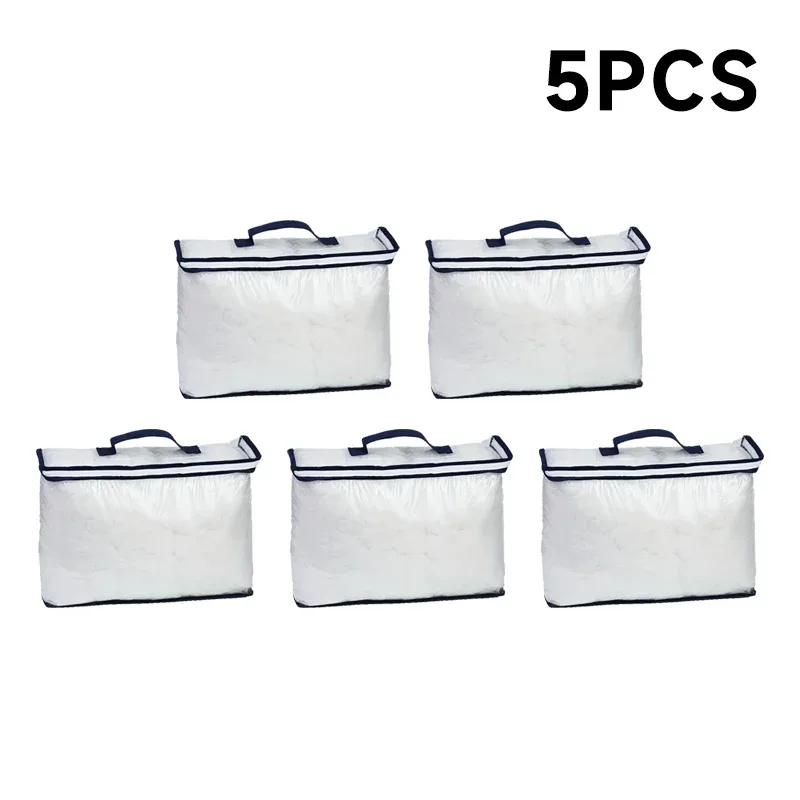 sacs d'emballage en pvc transparent, couverture de literie portable, emballage de vêtements, sac de rangement pour taies