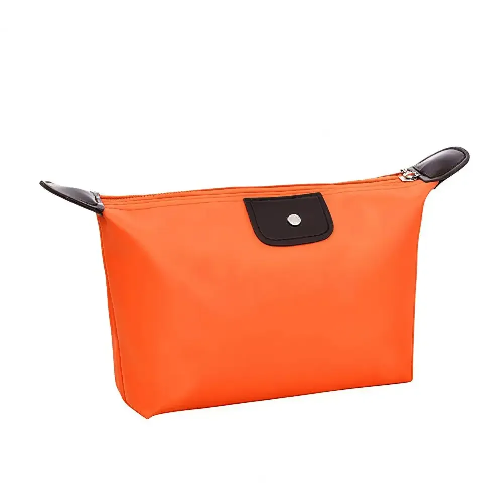 sac à cosmétiques pliable, petite pochette de maquillage étanche, organisateur de maquillage de voyage portable pour pinceaux, articles de toilette, organisateur de papeterie