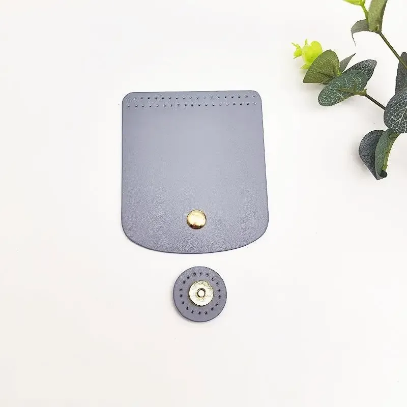 couverture de rabat de sac en cuir pu indémodable, accessoires de sac en crochet diy pour femmes, pièces de rechange pour sac bandoulière fait main