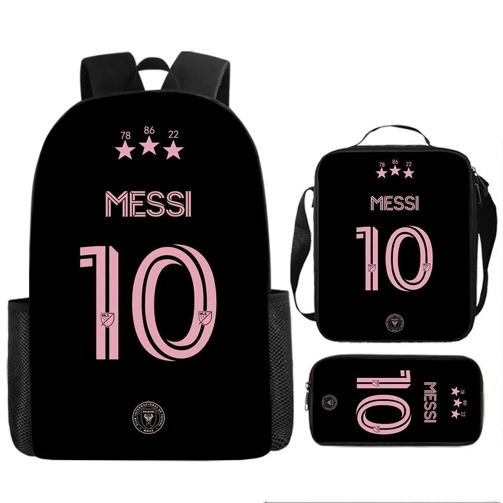 sac à dos d'école m-messis pour garçons et filles, avec sac à bandoulière, trousse à crayons, sac à dos de voyage durable, sac à livres léger pour l'école
