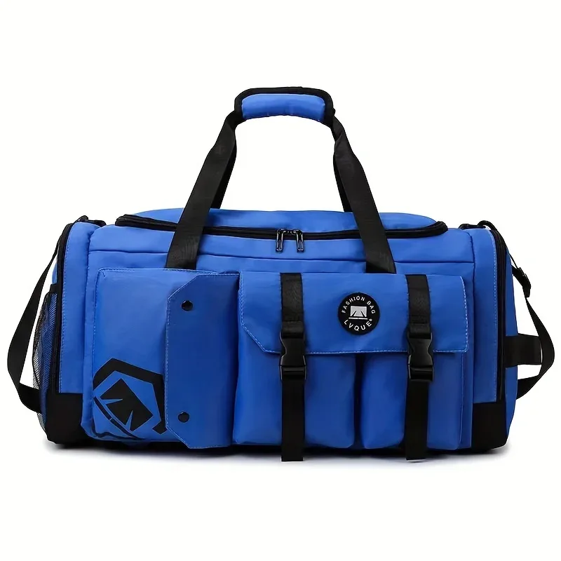 sac à dos de voyage de grande capacité, sac de sport avec compartiment séparé pour les affaires sèches et humides, compartiment indépendant pour les chaussures.