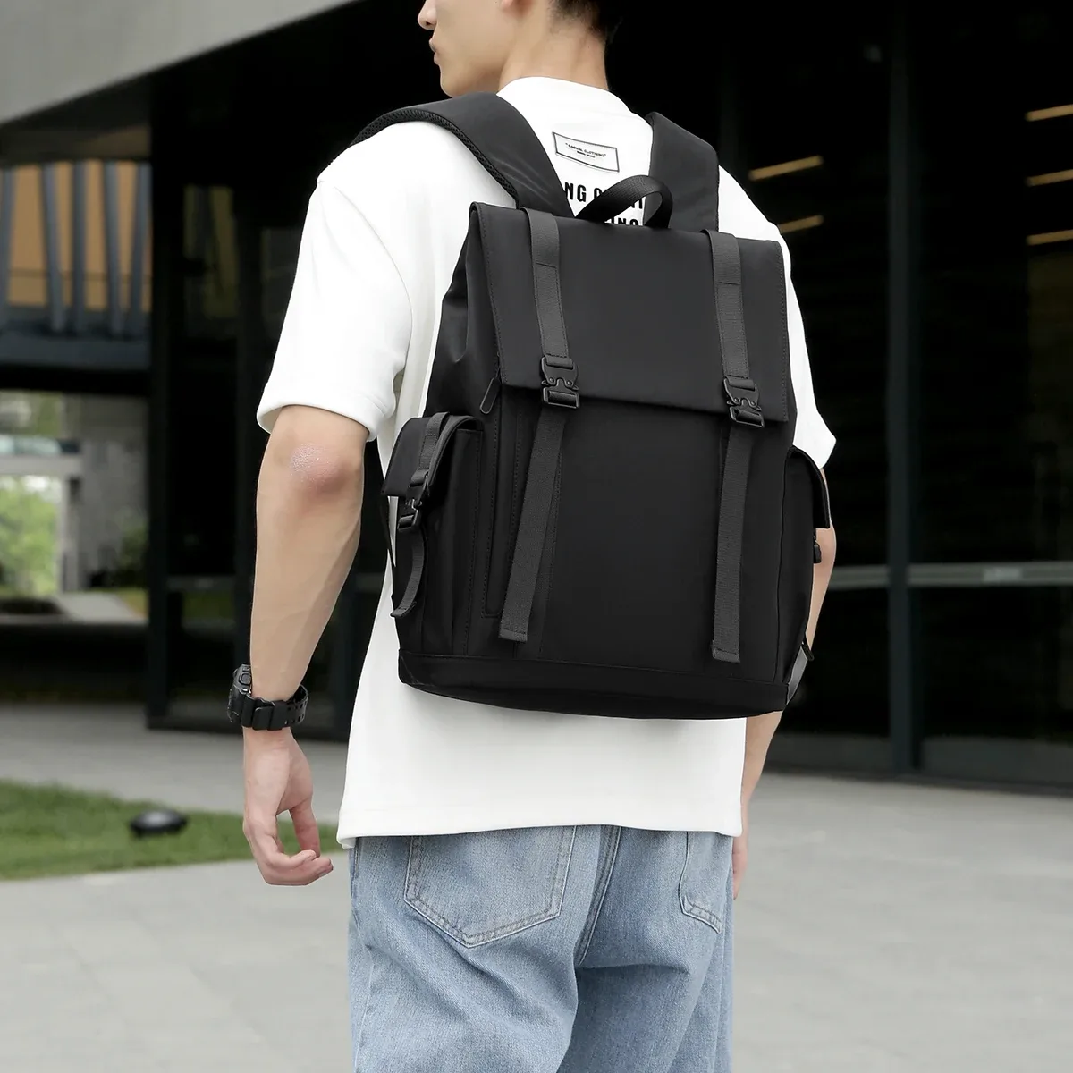 sac à dos décontracté sac à bandoulière élégant sac à dos pour ordinateur portable sac à dos durable pour un usage quotidien travail voyage