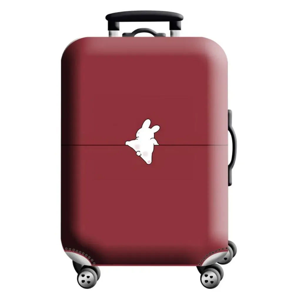 housse de protection antivol pour valise, motif animal mignon, anti-rayures, élastique et durable, pour extérieur