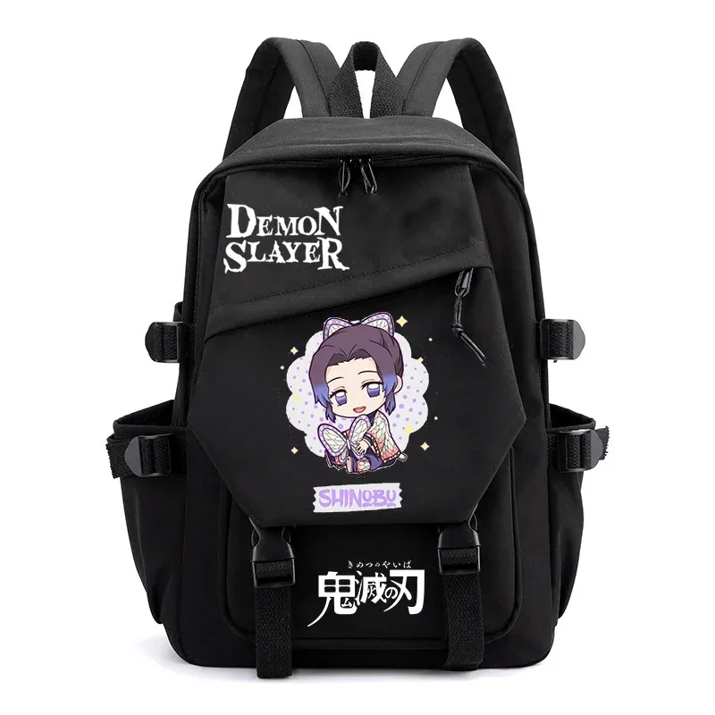 sac à dos transfrontalier amazon cartoon demon slayer pour hommes, sac d'école de voyage pour ordinateur de grande capacité pour étudiants