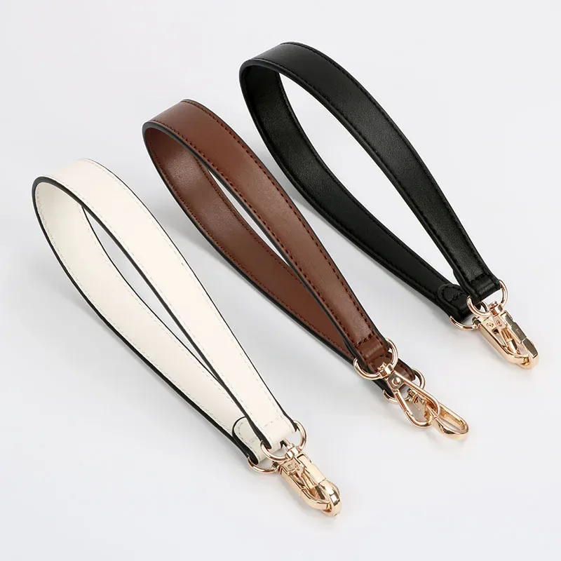 Sac à bandoulière en cuir Pu pour femmes, sangle à main, accessoire de perles à la mode, sangle courte sous les bras
