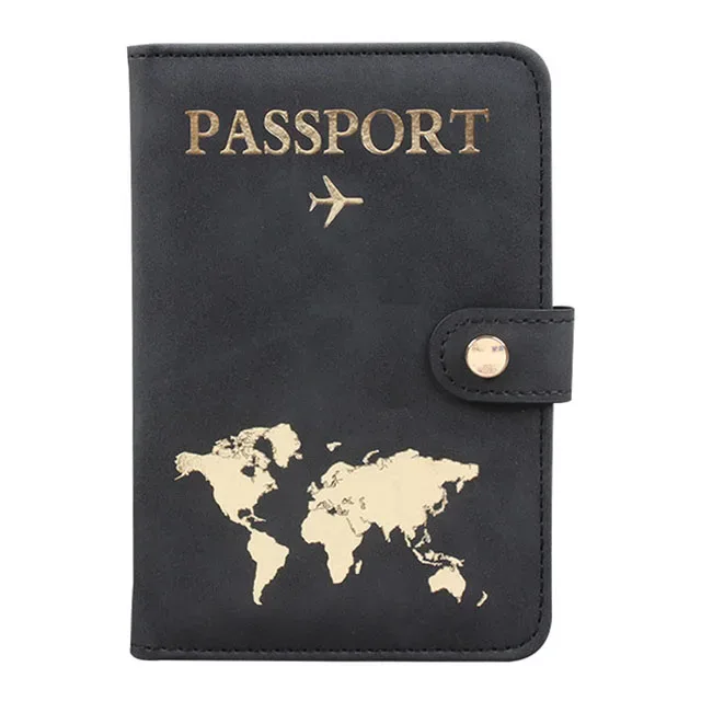 porte-passeport de voyage pour hommes et femmes, organiseur essentiel pour cartes de crédit, étui de rangement - accessoires de voyage compacts