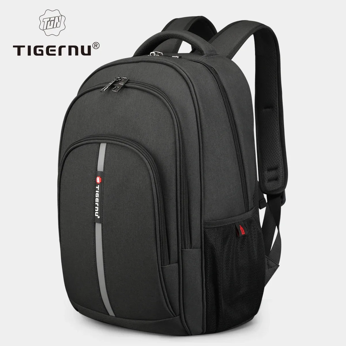 Tigernu sac à dos grande capacité 15.6 pouces sac à dos pour ordinateur portable Anti-vol hommes sac à dos collège cartable voyage sac à dos pour hommes