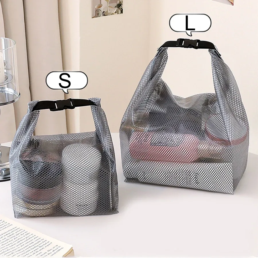 sac de plage de grande capacité, imperméable, sac de voyage, sac de shopping, trousse de toilette portable, sac à main, organisateur de cosmétiques et de maquillage