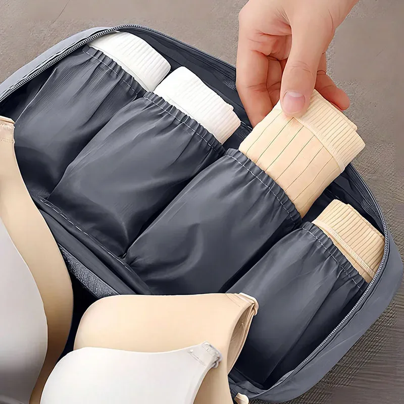 snugug sac de rangement portable pour sous-vêtements, léger, anti-poussière, organisateur multifonctionnel, sac de voyage pour soutien-gorge