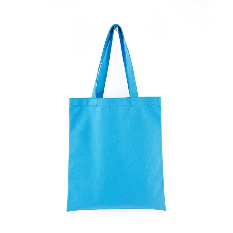 sac fourre-tout en toile vierge personnalisable avec logo, vente en gros, sac de shopping écologique coloré et tendance