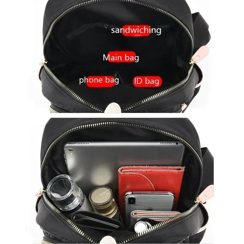 sac à dos oxford imperméable de grande capacité pour documents d'abonnés, sacs d'école pour femmes, sac à dos de voyage pour adolescents, sac à dos pour filles